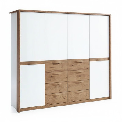 Klassische Schränke Schrank Eckschrank Kleiderschrank Holzschrank