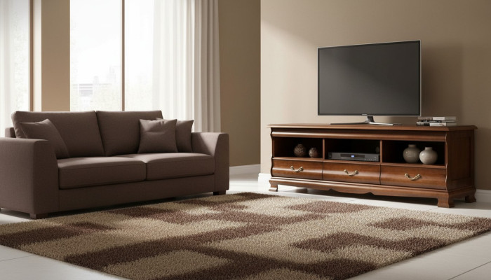 TV Lowboard šatní skříň Board TV stolek Podstavec RTV TV skříň N-RTV-D