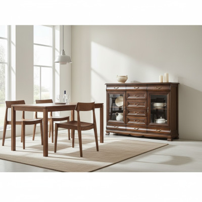 Klasická komoda skříň Beistellschrank Kommoden Landhaus Kommodenschrank Model N-K6B.