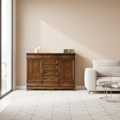 Klassische Kommode Beistellschrank Landhaus Kommodenschrank Kommoden Model N-K6A