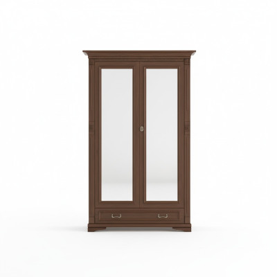 Klassische Schränke Schrank Schrankwand Kleiderschrank Massiv Kolonial Stil O2D
