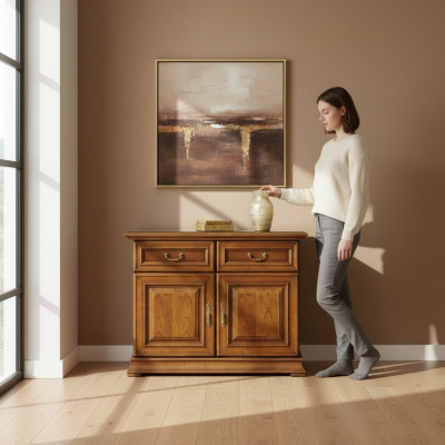Klassische Kommode Kommoden Schrank Massiv Sideboard Apotheken Italy Möbel Neu