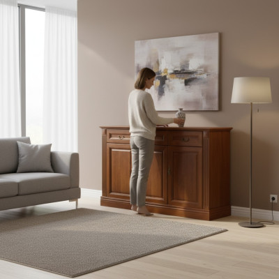 Klasická komoda Komody Krokový skříň Skříň Stěna - Model BA-K3
