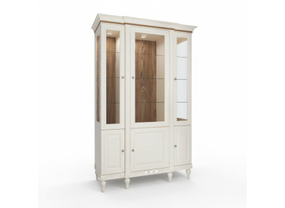 Klassische Vitrine Kommoden Vitrinen Vitrinenschrank Schrank Glasschrank Bücher