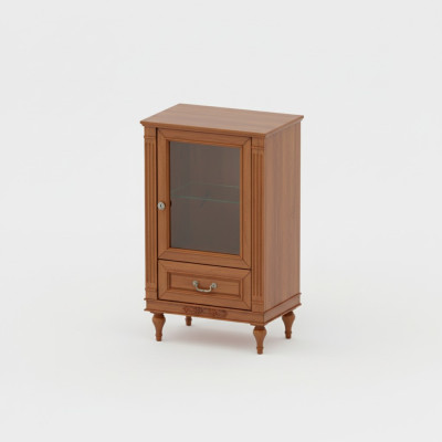 Klassische Vitrine Kommoden Vitrinen Vitrinenschrank Schrank Glasschrank FL-WM