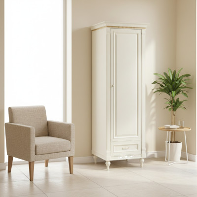 Klassische Schränke Schrank Eckschrank Kleiderschrank Holzschrank - FL-D1