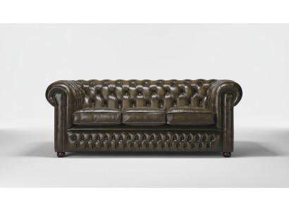 Chesterfield 3 Sitzer XXL Polster Sitz Couch Sofa Garnitur Big Couchen 2016-06