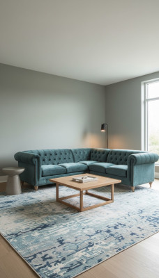 Ecksofa Chesterfield Ledersofa Sofa Couch Textil Stoff Polster Ecke Neu