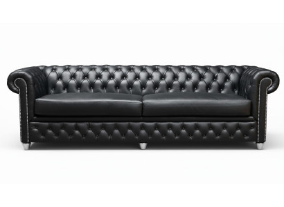 Chesterfield 3 Sitzer XXL Polster Sitz Couch Sofa Garnitur Big Couchen 2016-22
