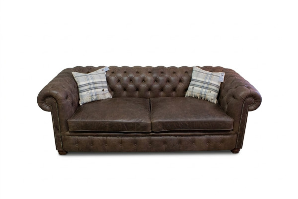 Chesterfield 3 Sitzer XXL Polster Sitz Couch Sofa Garnitur Big Couchen 2016-26