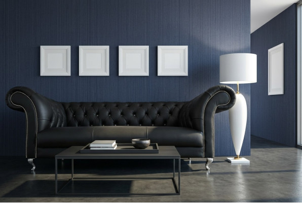 Chesterfield pohovka polstrovaný designér pohovky sedačky textilní látka textil 19