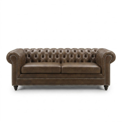 Chesterfield Sofa 3 SITZER Polster Designer Couchen Sofas Garnitur SL Sofa 8 Neu