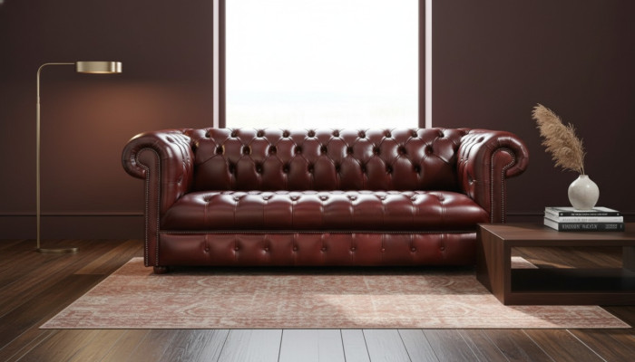 Chesterfield Sofa 3 SITZER Polster Designer Couchen Sofas Garnitur SL Sofa 16