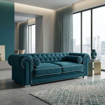 Chesterfield Sofa 3 SITZER Polster Designer Couchen Sofas Garnitur SL Sofa