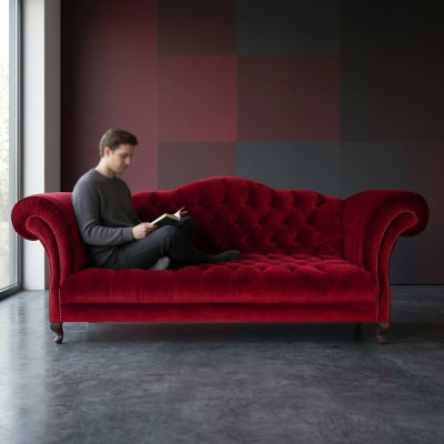 Chesterfield Sofa 3 SITZER Polster Designer Couchen Sofas Garnitur SL Sofa 37