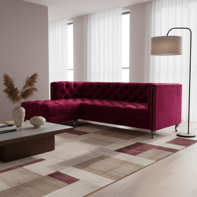 Chesterfield pohovka Čalounění Designérské pohovky Sedací souprava Pohovka SLIII Pohovka č. 12