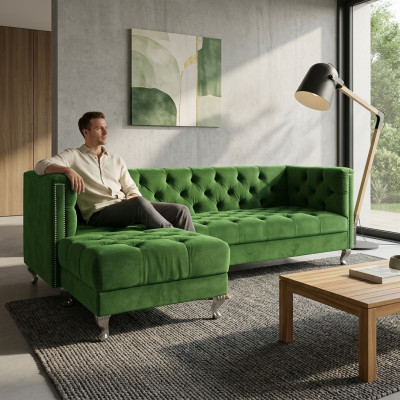 Chesterfield Sofa Polster Designer Couchen Sofas Garnitur Couch SLIII Sofa №14