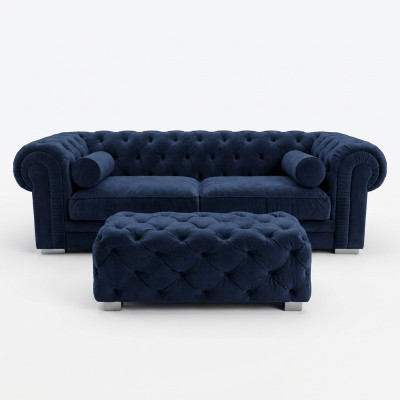 Chesterfield Sofa Polster Designer Couchen Sofas Garnitur Couch SLIII Sofa №44