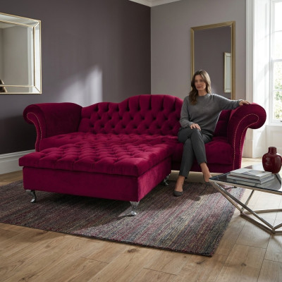 Pohovka Chesterfield Polster Designer Pohovky Sedací souprava Pohovka SLIII Pohovka č. 53