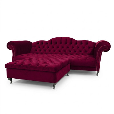 Pohovka Chesterfield Polster Designer Pohovky Sedací souprava Pohovka SLIII Pohovka č. 53