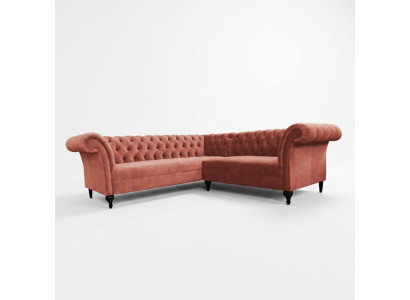Chesterfield rohová pohovka rohová pohovka designová pohovka pohovka sametová kožená pohovka