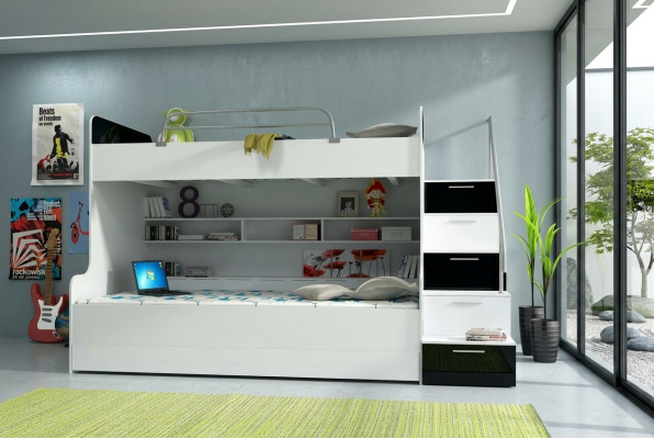 Doppelstockbett Etagenbett Doppelbett Jugend Bett Betten Hochbetten Möbel
