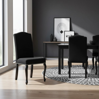 Návrhářská židle Luxus Chesterfield Polster Stühle Sessel Wohn Ess Zimmer