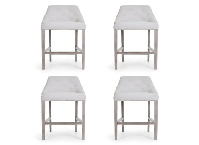 4x Židle Barový Barmanský Barský Židle Bary Židle Berlín Sedačky Chesterfield Design Styl