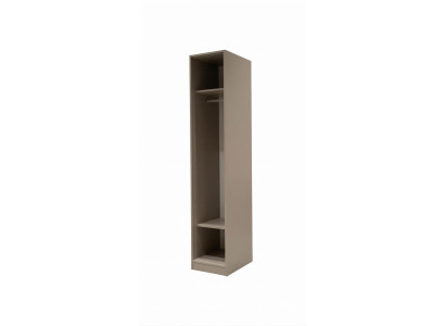 1-turiger Kleiderschrank Beige Moderner Stil Universell Funktional