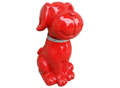 Abstrakte Deko Hund Figur Statue Skulptur 45 cm Figuren Statuen Skulpturen A573