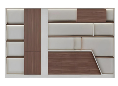 Aktenschrank Bücherregal Holz Metall Büro Ordnung