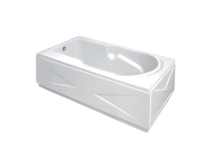 Acrylwanne Badewanne Pflegewanne Designwanne Luxuswanne Wellnesswanne 150x75 cm