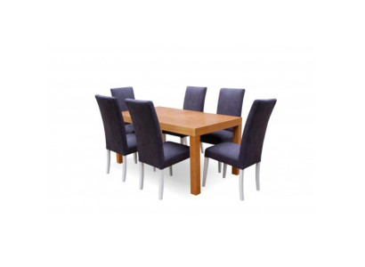 6x Stuhl Set Stühle Polster Garnitur Küchen Wohnzimmer Esszimmer Set Designer