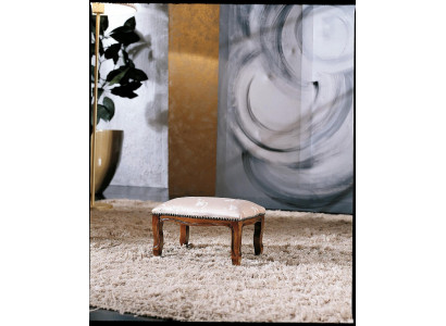 Otomanské posezení Chaise Upholstered Pufa Bänke Design Upholstered Ottoman Stool Footstool